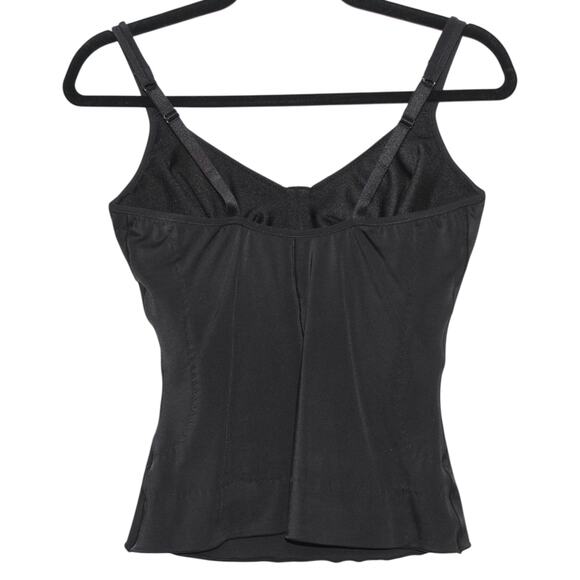 Body by Nancy Ganz Shaper Tank Top with Underwire Bra Black Size 38C - Picture 6 of 7